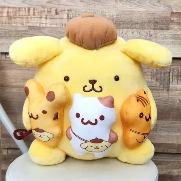 팀 푸딩 모두 함께 산책하러 갔어요! BIG 봉제 인형 폼폼푸딩
