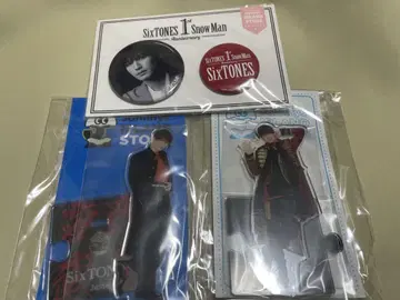 SixTONES 제시 아크릴 스탠드 캔뱃지