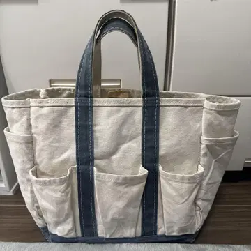 80s 90s L.L.BEAN 정원 토트백 보트 앤 토트