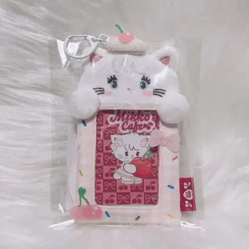 mikko cafe 봉제 인형 카드 케이스 무스 mousse