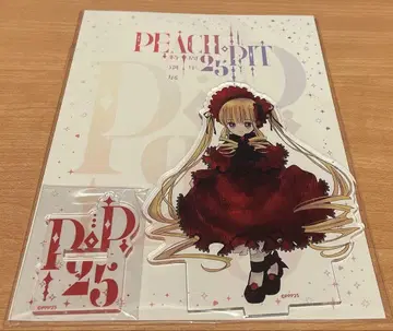 PEACH-PIT 25주년 로젠 메이덴 진홍색 아크릴 스탠드