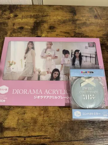K-POP 디오라마 아크릴 플레이트 세트