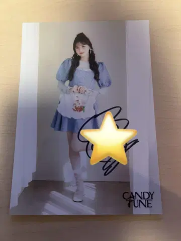 CANDY TUNE 다치바나 코토미 브로마이드 사인 포함