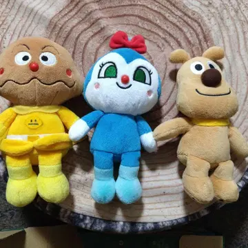 호빵맨 봉제 인형 세트