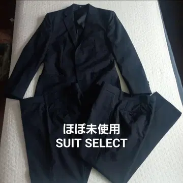 거의 미사용 SUIT SELECT 비즈니스 정장 네이비