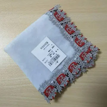 긴자와 레이스 타월 손수건 미사용 오니에 금봉