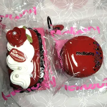 Mellojoy 스퀴즈 마카롱 & 타르트 로즈 2종류