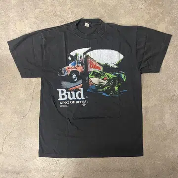 Budweiser 티셔츠 블랙 L 사이즈