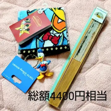 도쿄 디즈니 리조트 도널드 덕 3개 세트 미사용 새상품