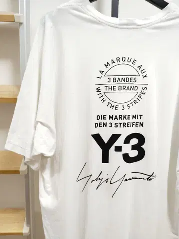 Y-3 Y-3 15주년 오버 사이즈 티셔츠