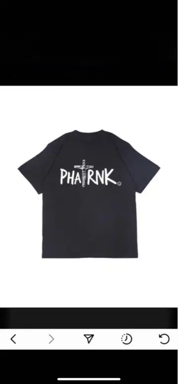 phatrnk 그리스도 로고 티셔츠 M