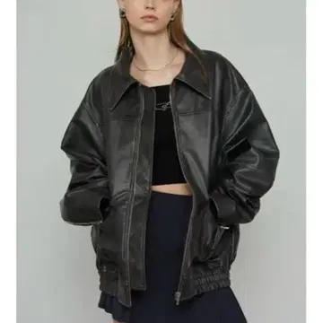 빈티지 라이크 오버 블루종 블랙