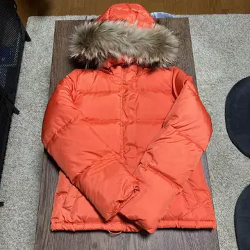 AMACA 오렌지 다운 자켓 퍼 포함