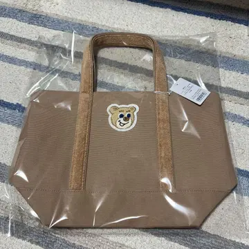 페이러 올드 테디 와펜 토트백 소 사이즈 베이지