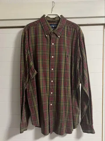 90s Ralph Lauren 긴팔 셔츠 XL 사이즈 아메카지
