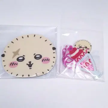 치이카와 랜드 랏코의 샤카샤카 키링 미니 거울