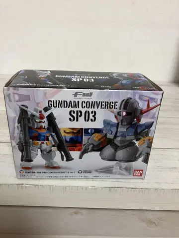 FW GUNDAM CONVERGE 네이비 SP03 건담&지옹