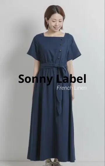 URBAN RESEARCH Sonny Label 프렌치 린넨 원피스