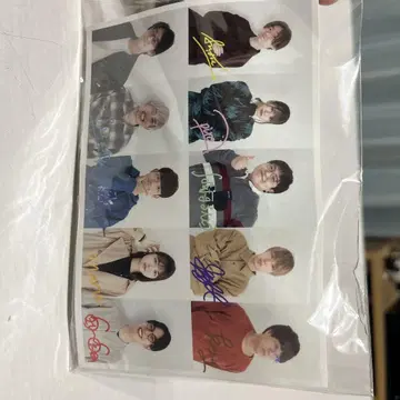 적분 서클 아크링 키링 사인 포함 엽서와 아크릴 키링 5개 세트