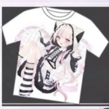 설탕 미우 풀그라 티셔츠 2XL