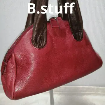 B.stuff 비스 스태프 빨간색 핸드백