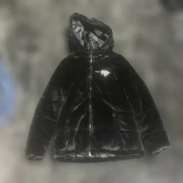 아담스 저글러 후드 부착 다운 자켓 블랙