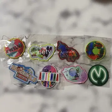 Mrs. GREEN APPLE 10 와펜 8종 세트