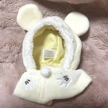 디즈니 스토어 유니 베어 시티 시크릿 판초 화이트 화이트 유니 베어