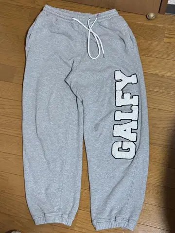 GALFY 스웨트 팬츠 그레이 L 사이즈