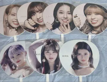 NiziU 부채 묶음 판매