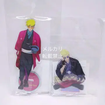 트라이건 전 TRIGUN 일본 의류 아크릴 스탠드 바쉬 2종