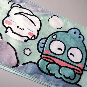 머플러 타월 산리오 극락탕 콜라보 한교동 시나모롤