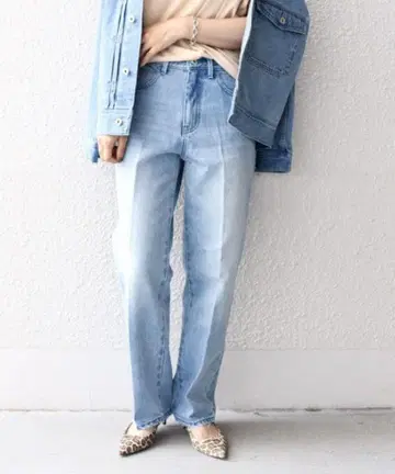 SHPS 별주 BIT BLUE 스트레이트 데님 23인치