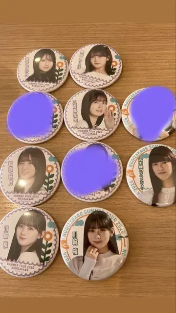 한여름의 전국 투어 2025 캔뱃지