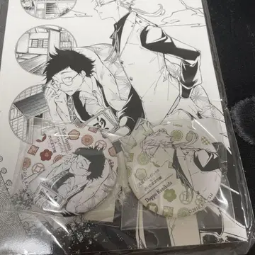 문호 스트레이독스 캔뱃지 사이타마 문학관