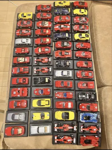 페라리 컬렉션 아셰트 Ferrari 미니카 묶음 판매 55대