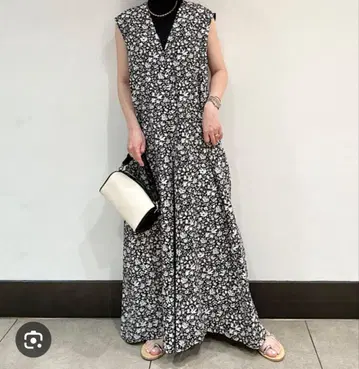 쉽스 살로펫 올인원 꽃무늬 보타니컬 와이드 2023ss