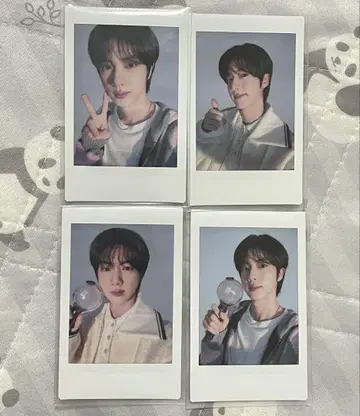 bts 진 JIN 폴라로이드 포토 카드