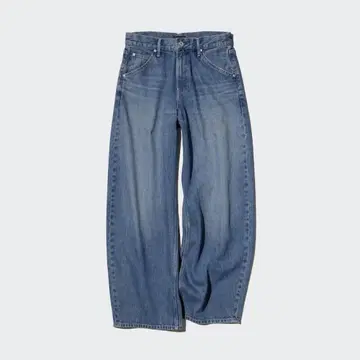 배기 커브 청바지 67 BLUE 22