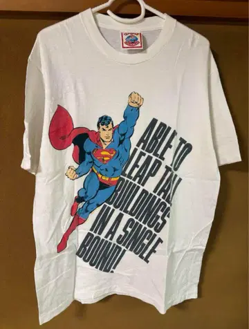 80년대 영화 슈퍼맨 USA제 빈티지 티셔츠 아메리칸 코믹스 DC