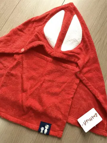 지브리 파크 한정판 모노노케의 마을 아시타카 후드 타월
