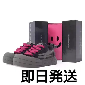 KILLWINNER Smile life 스니커즈 BLACK & gray