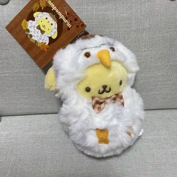 숲의 작은 동물 폼폼푸딩 올빼미 봉제 인형 산리오 마스코트