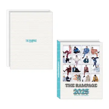 THERAMPAGE 2025 달력 포토 카드 홀더
