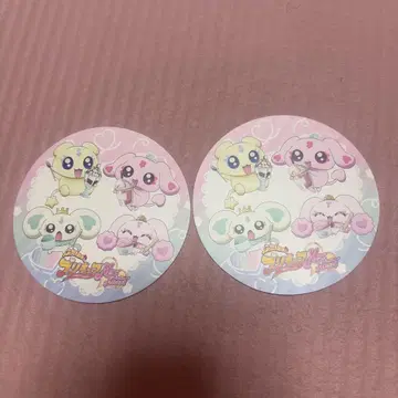 빛의 전사 프리큐어 카페 코스터 요정 모음