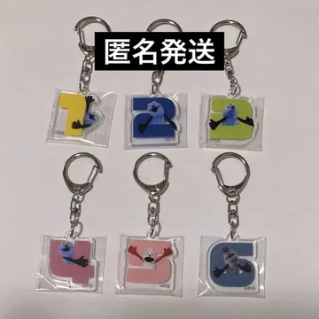 퍼펫 순순 GIGO 프라이스 한정판 넘버 아크릴 키링 컴프
