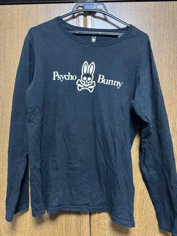 Psycho Bunny 블랙 긴팔 티셔츠