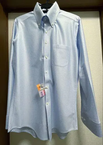 SUIT SELECT 4S 블루 긴팔 셔츠 M
