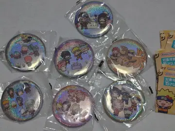 NARUTO 산리오 홀로그램 캔뱃지 컬렉션 7종 세트