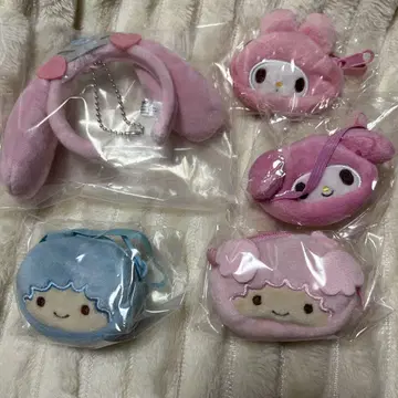 산리오 인형 세트 4종